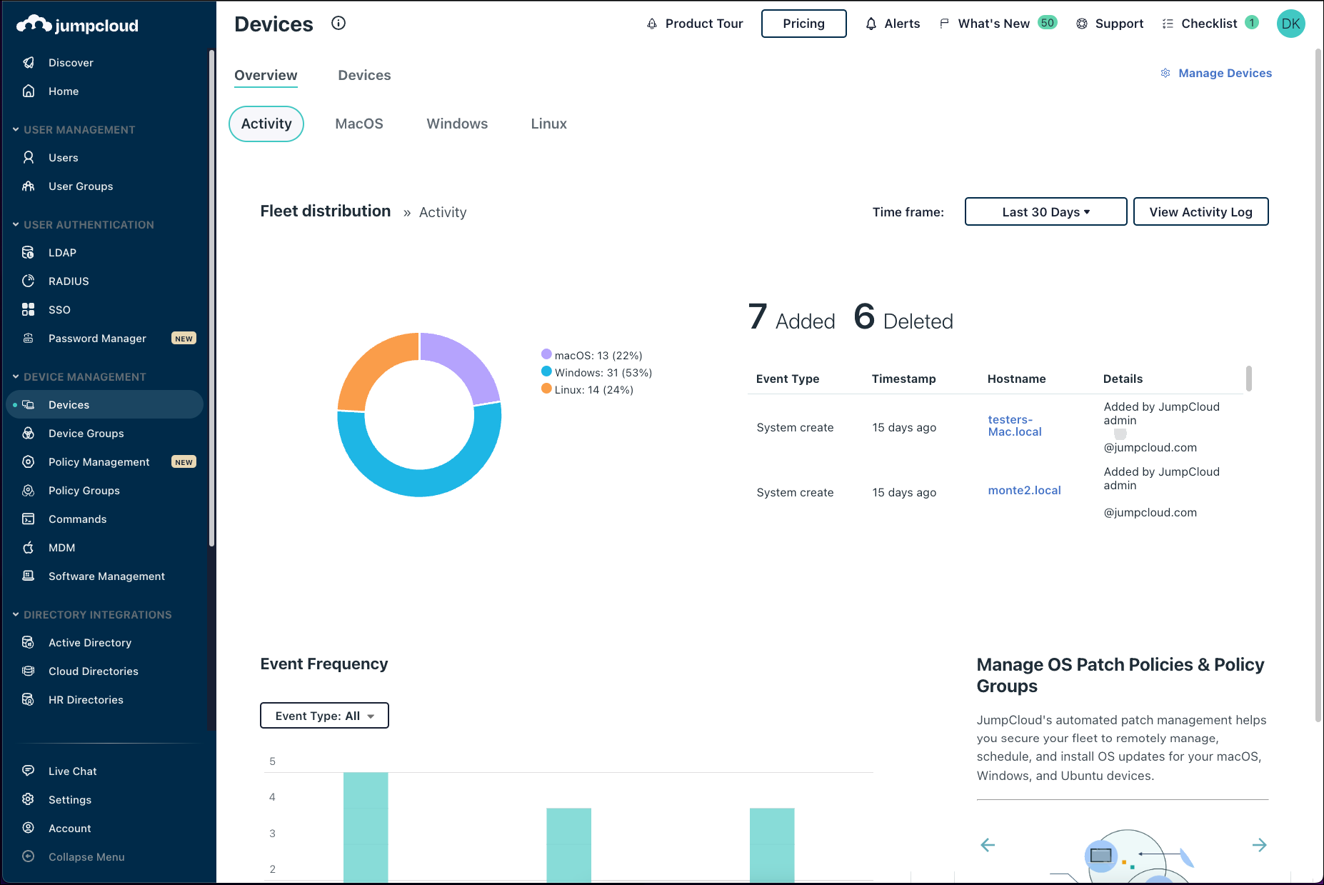 jc device mgmt page